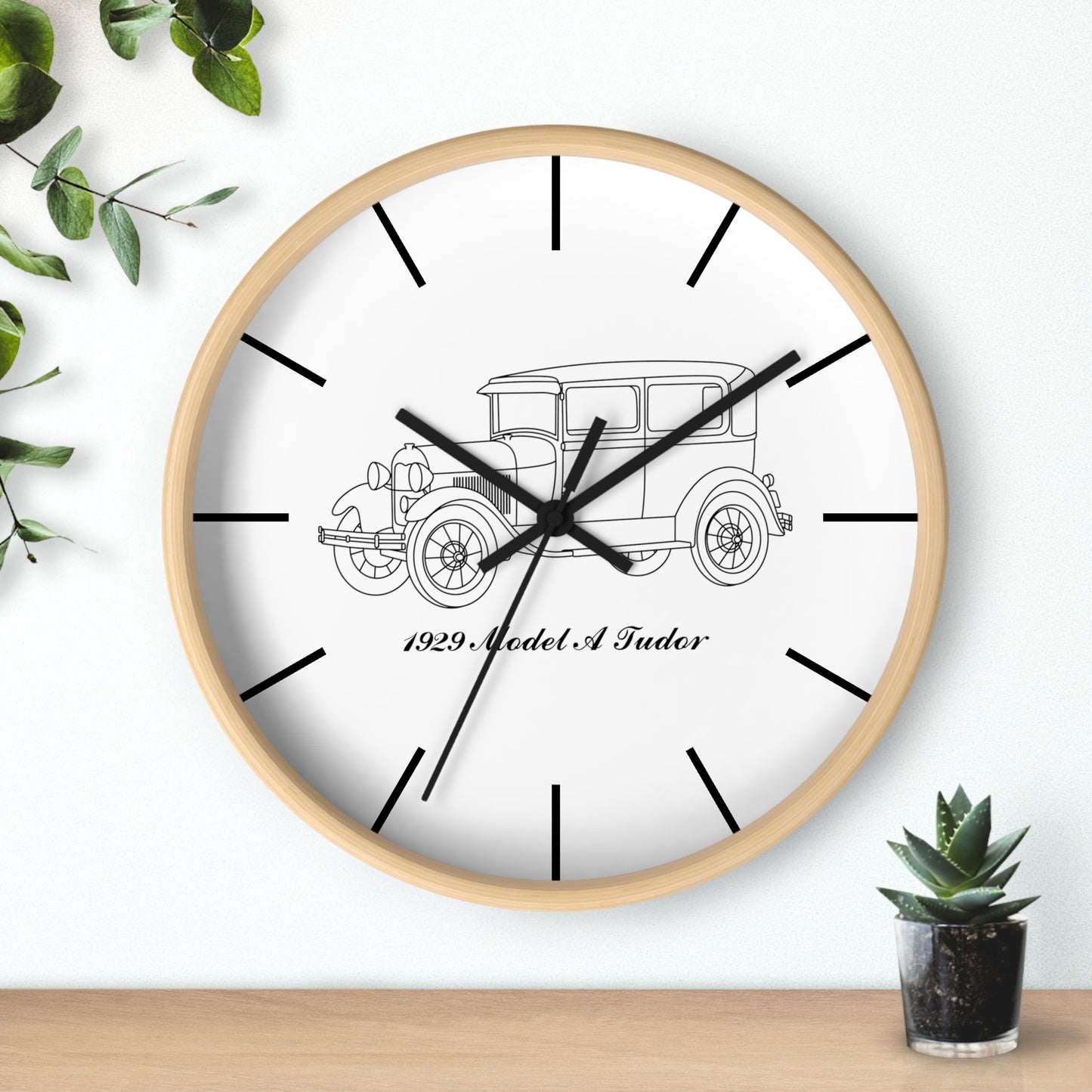 1929 Tudor Wall Clock
