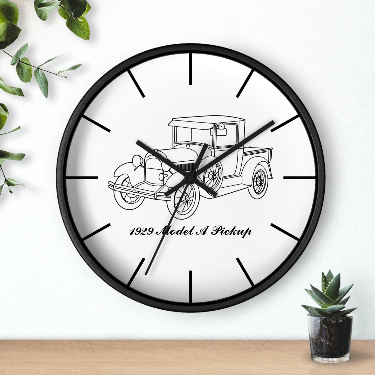 1929 Pickup Wall Clock
