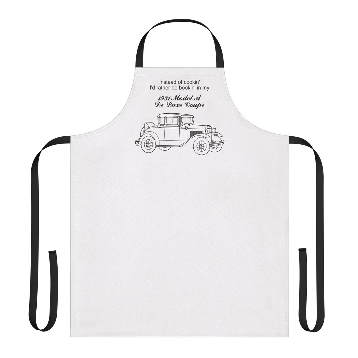 1931 De Luxe Coupe Cookin' Apron