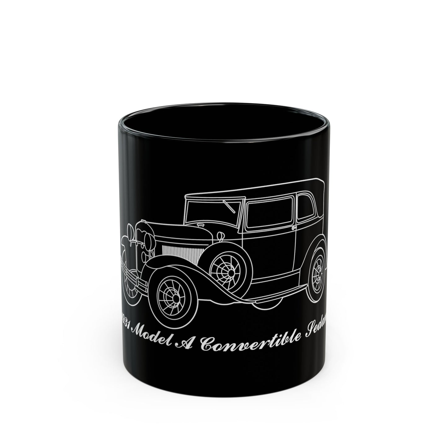 1931 Convertible Sedan Black Mug