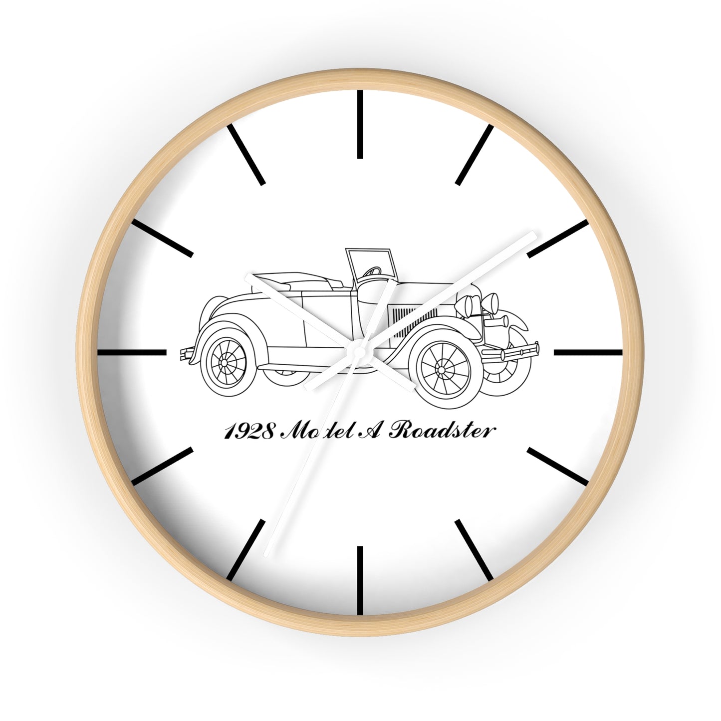 1928 Roadster Wall Clock