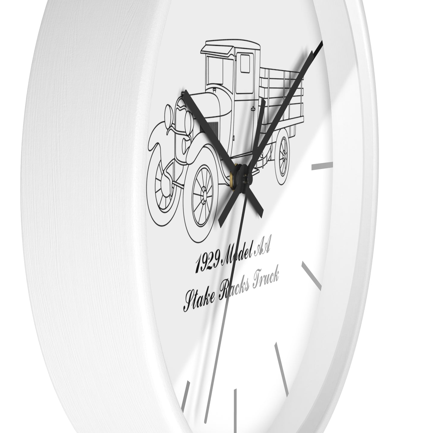 1929 AA Stake Racks Wall Clock