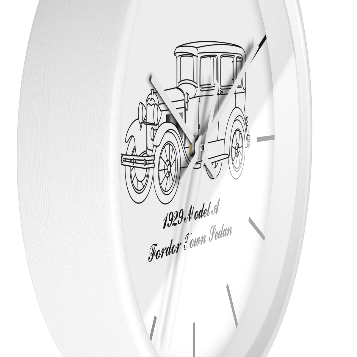 1929 Fordor Town Sedan Wall Clock