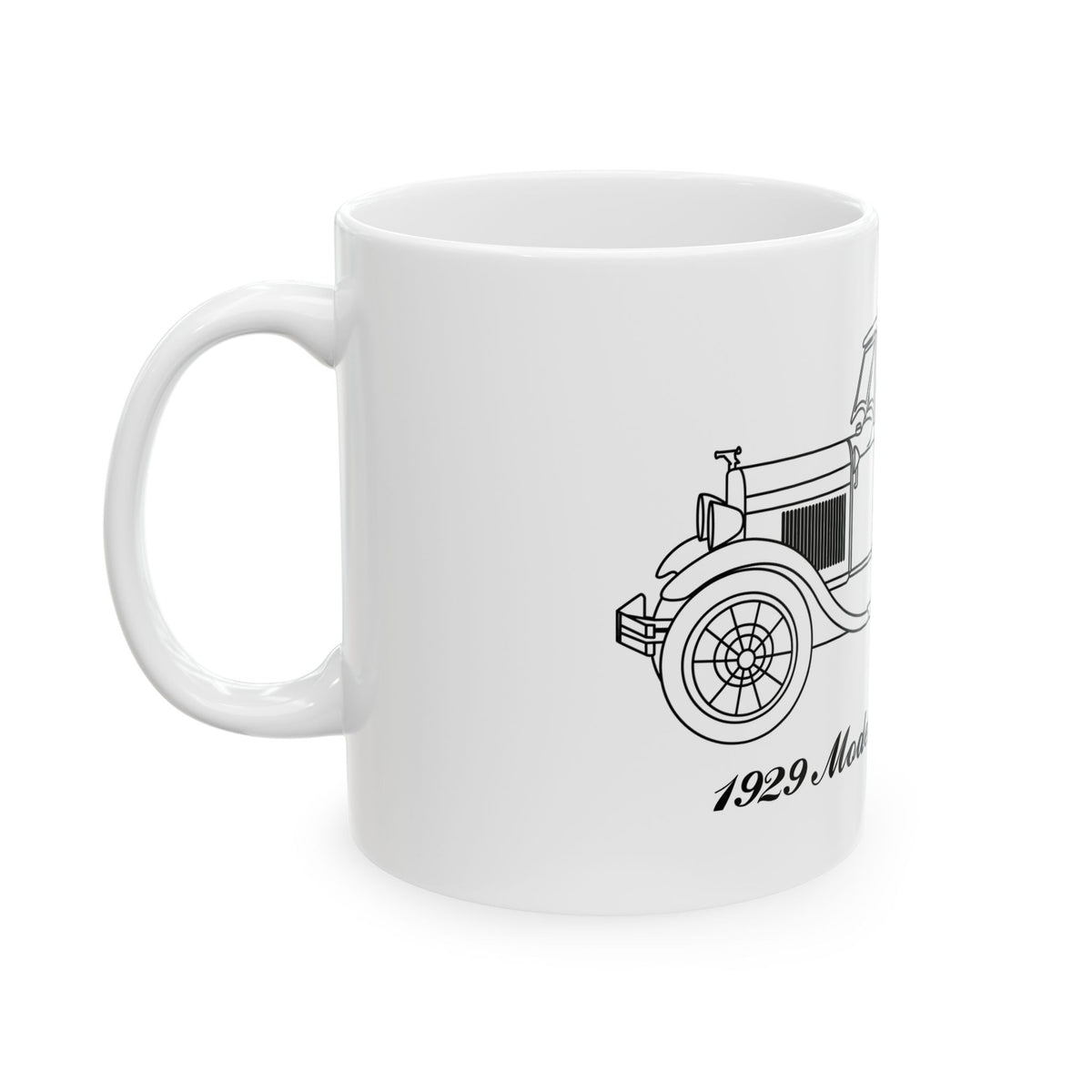 1929 Cabriolet White Mug