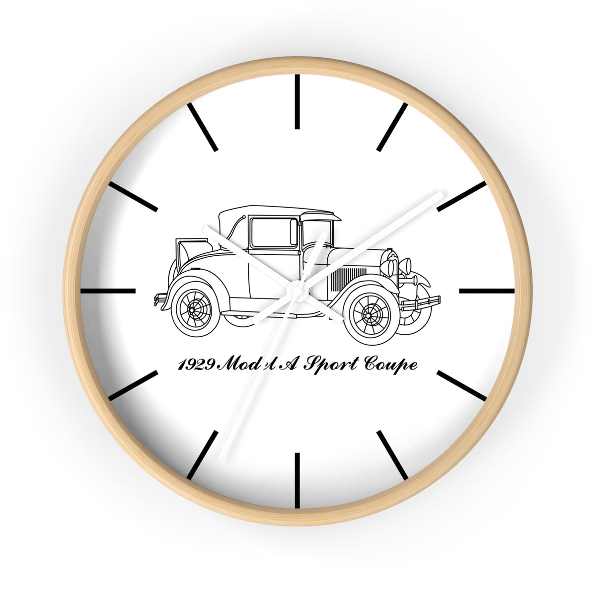 1929 Sport Coupe Wall Clock