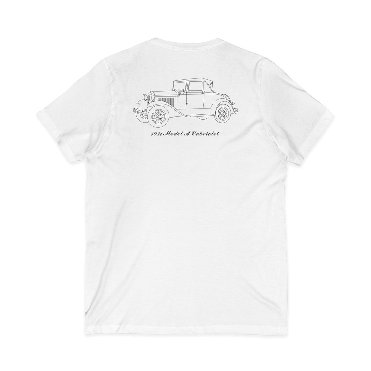 1931 Cabriolet Women's V-Neck Shirt