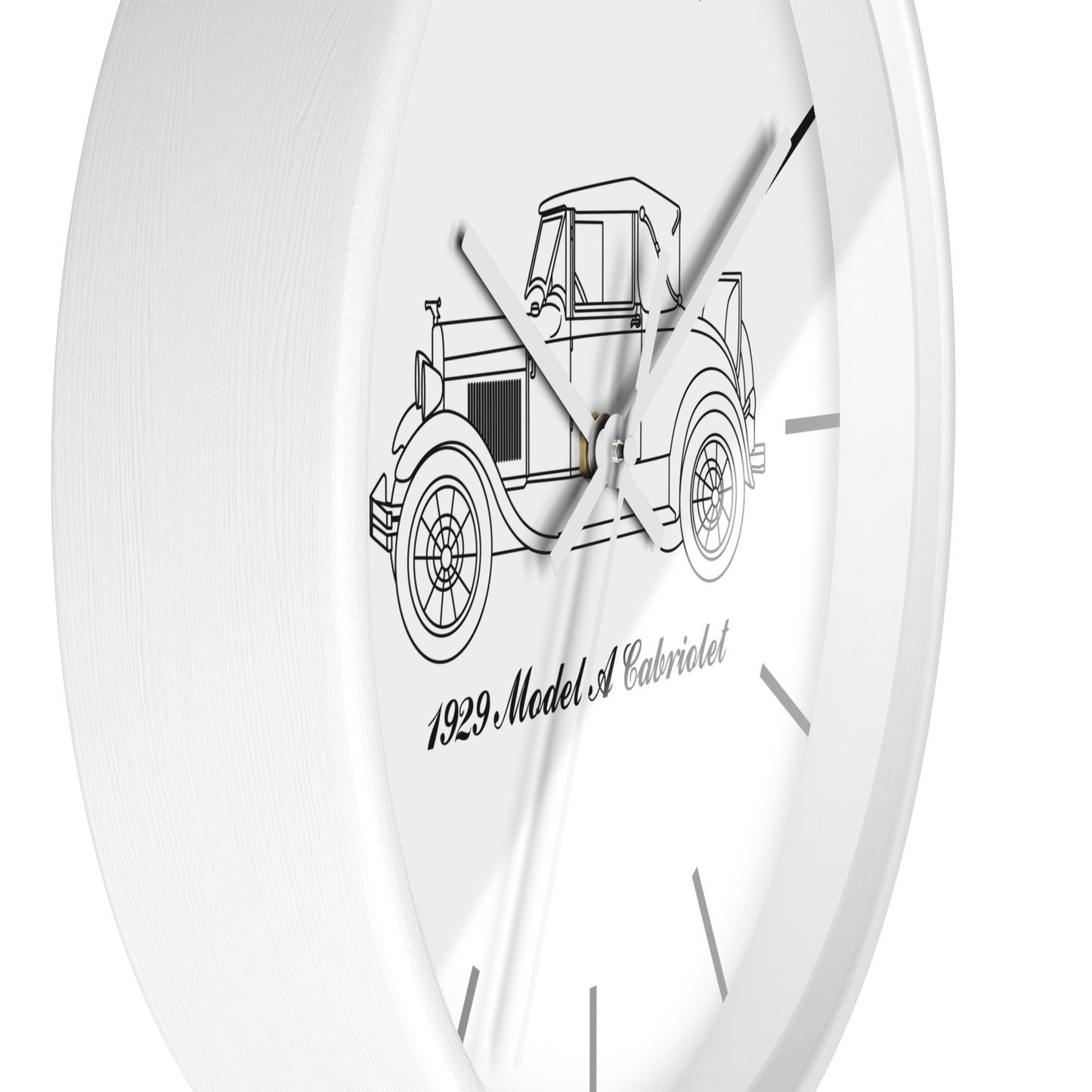 1929 Cabriolet Wall Clock