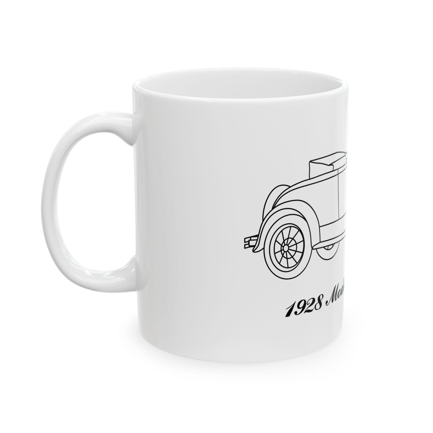 1928 Roadster White Mug