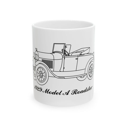 1929 Roadster White Mug