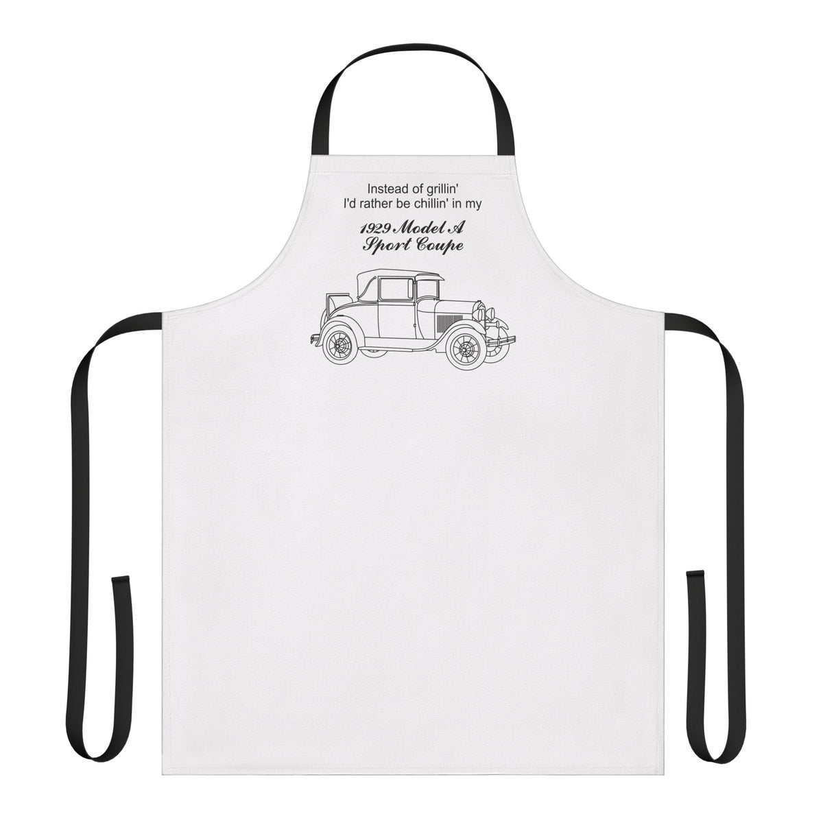 1929 Sport Coupe Grillin' Apron