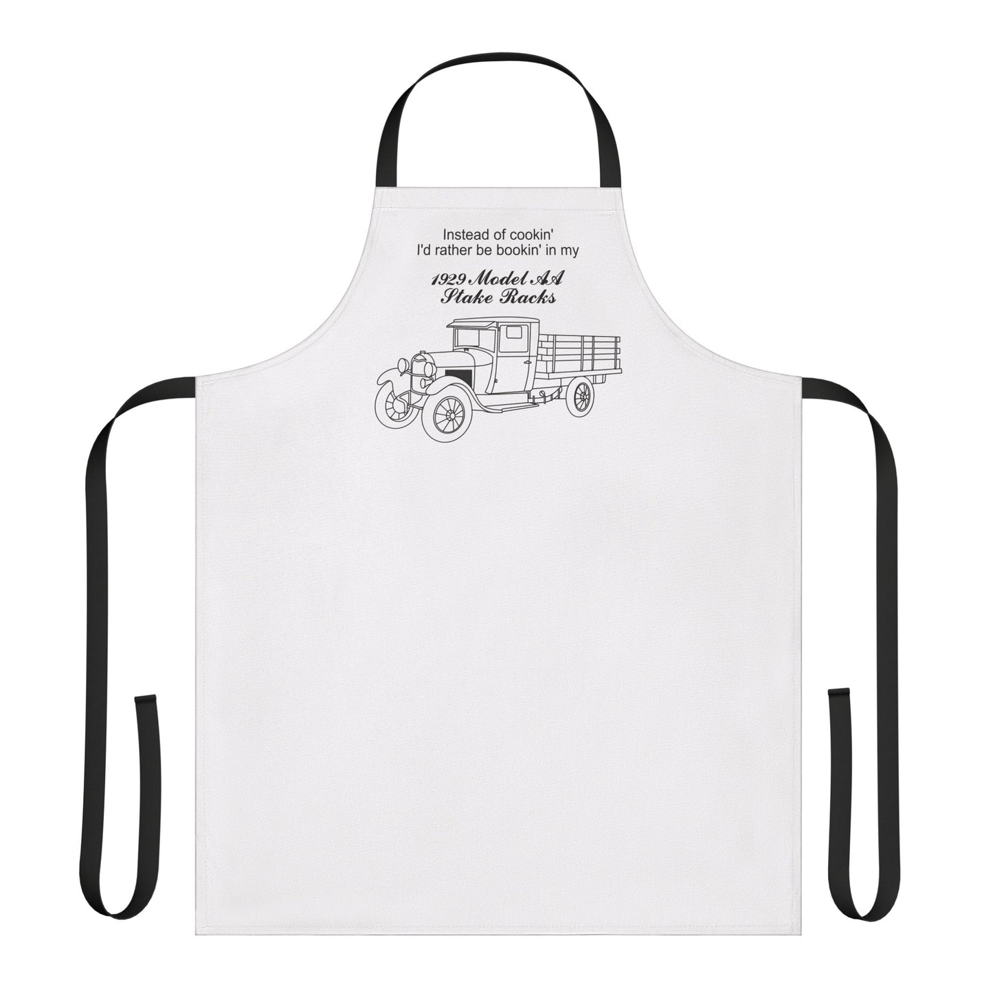 1929 AA Stake Racks Truck Cookin' Apron