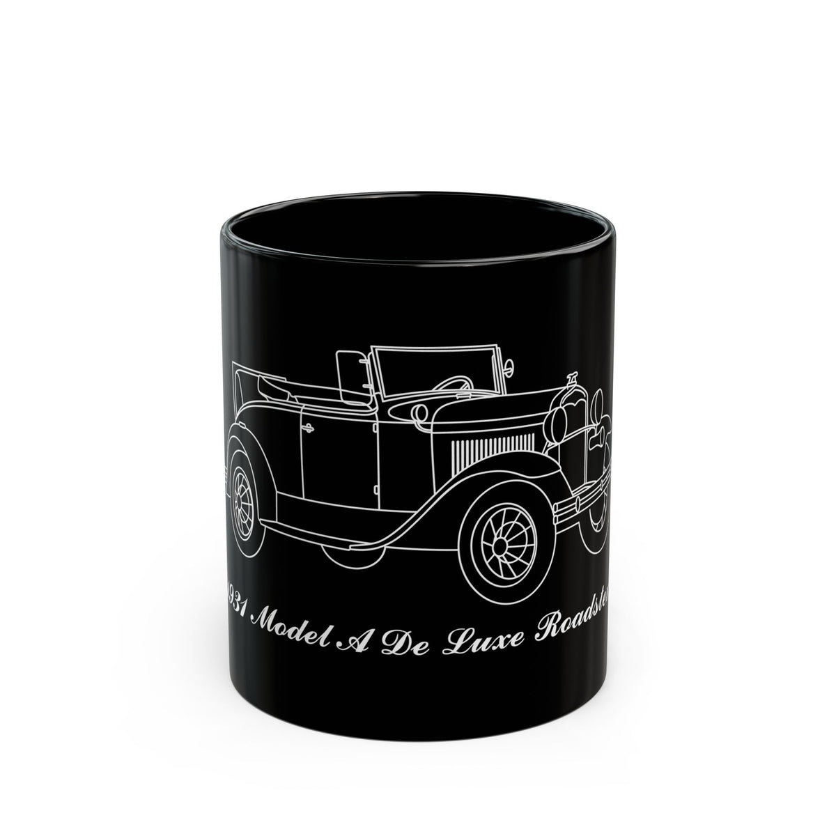 1931 De Luxe Roadster Black Mug