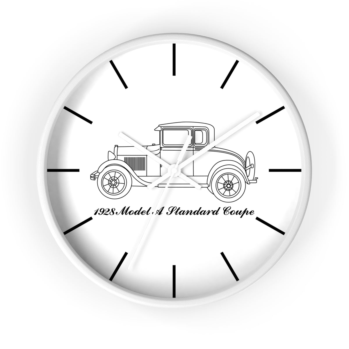 1928 Standard Coupe Wall Clock