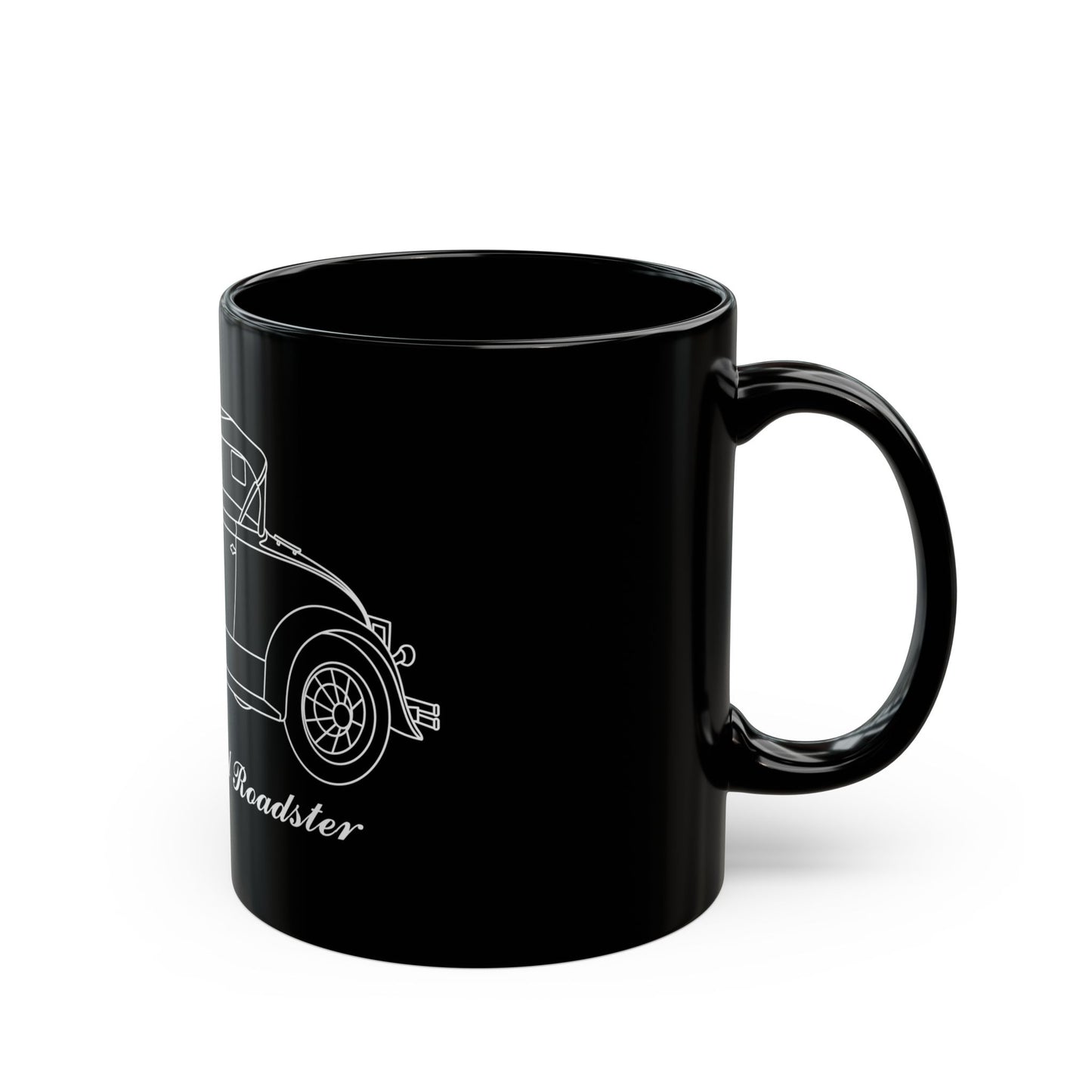 1930 Roadster Black Mug