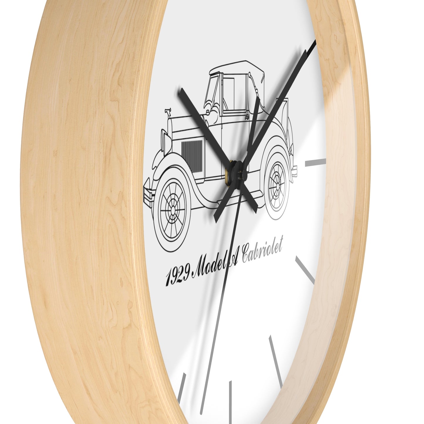 1929 Cabriolet Wall Clock