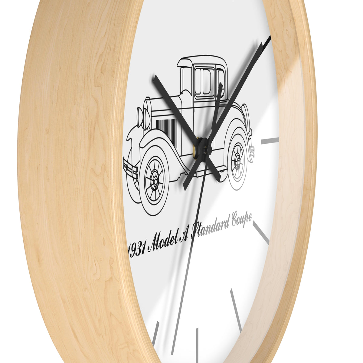 1931 Standard Coupe Wall Clock
