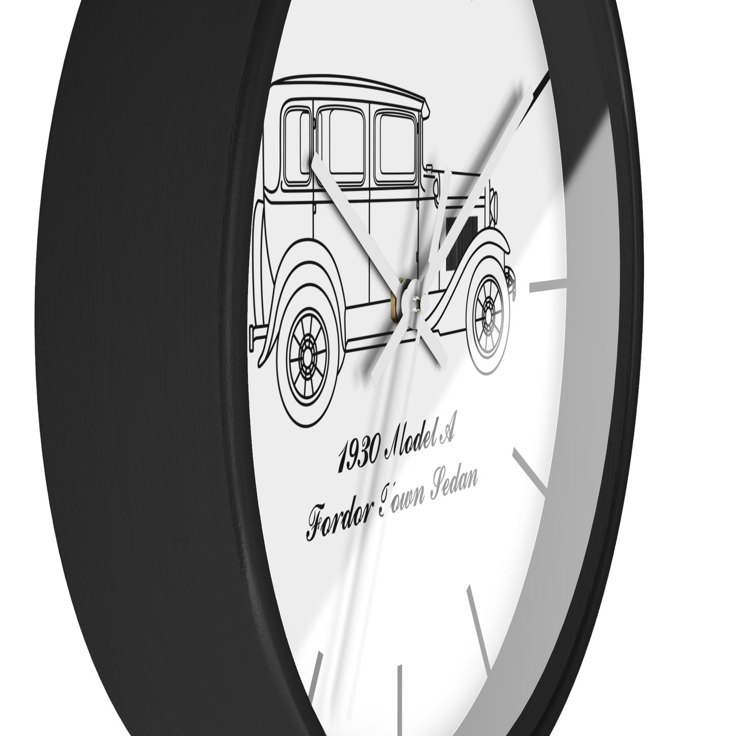 1930 Fordor Town Sedan Wall Clock