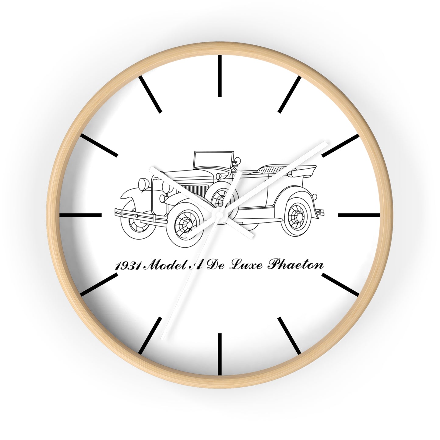 1931 De Luxe Phaeton Wall Clock