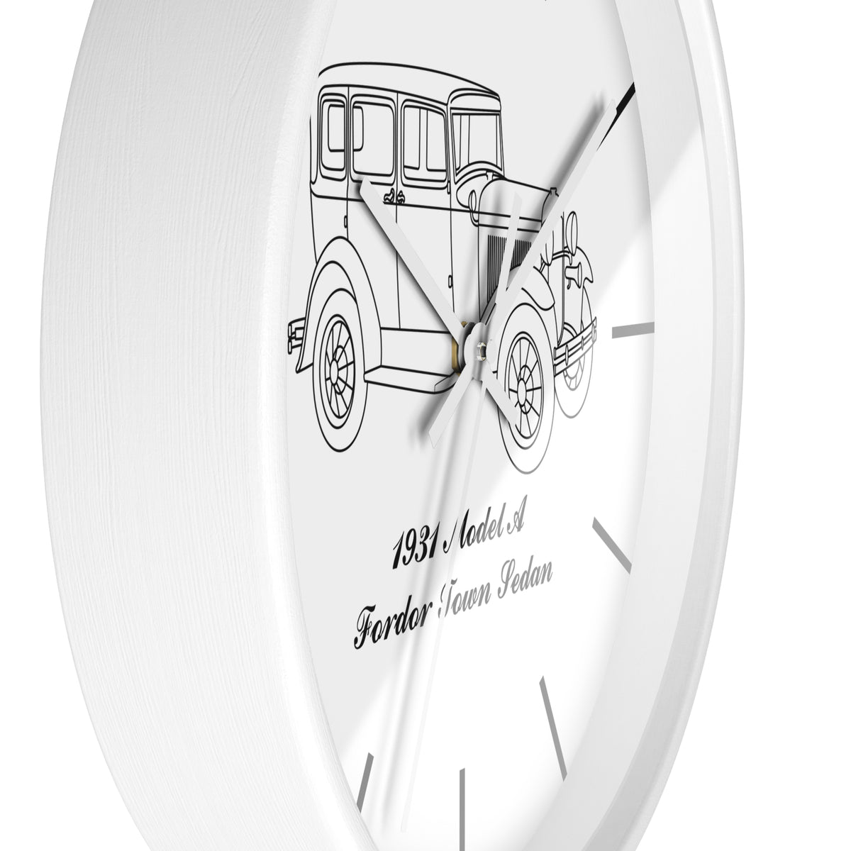 1931 Fordor Town Sedan Wall Clock