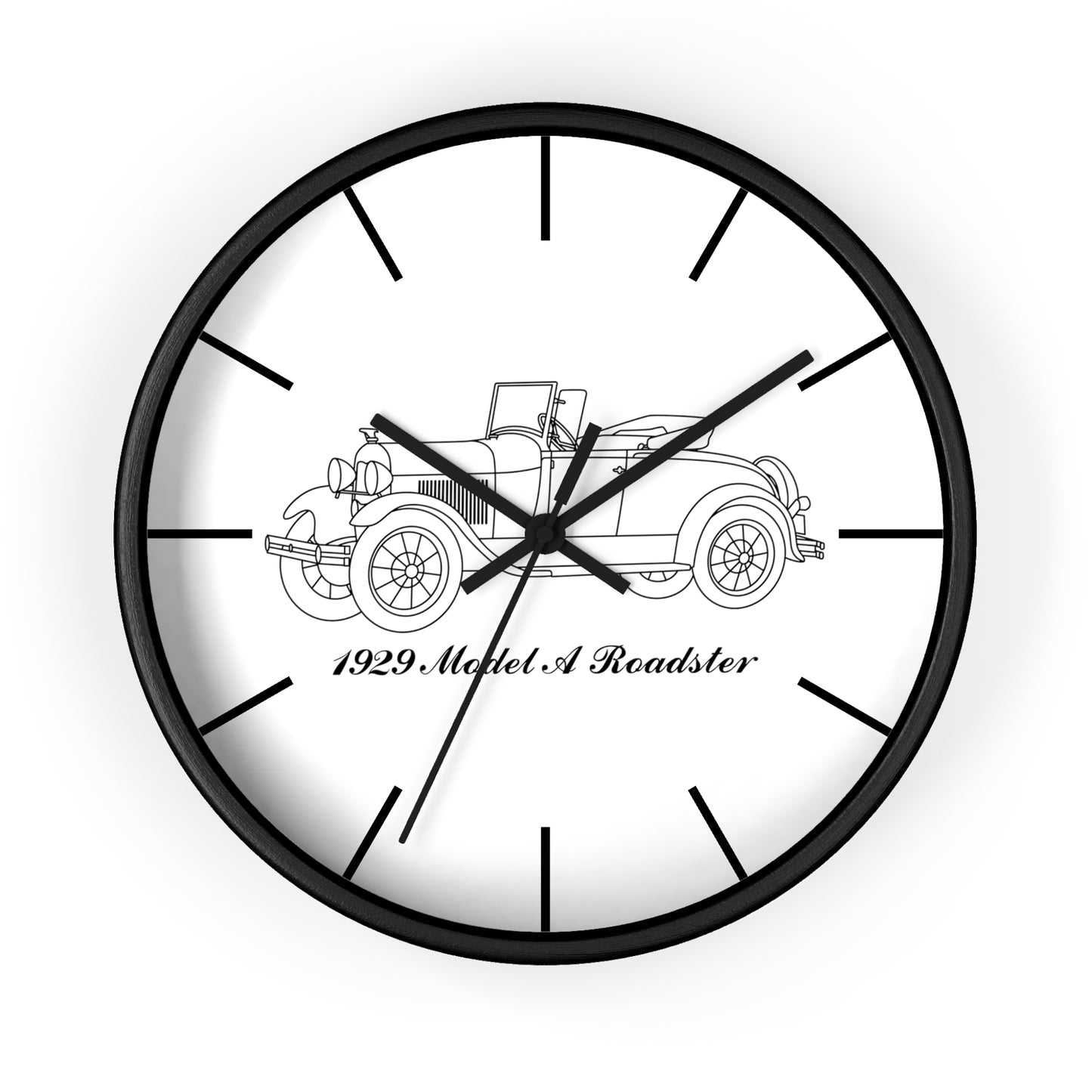 1929 Roadster Wall Clock