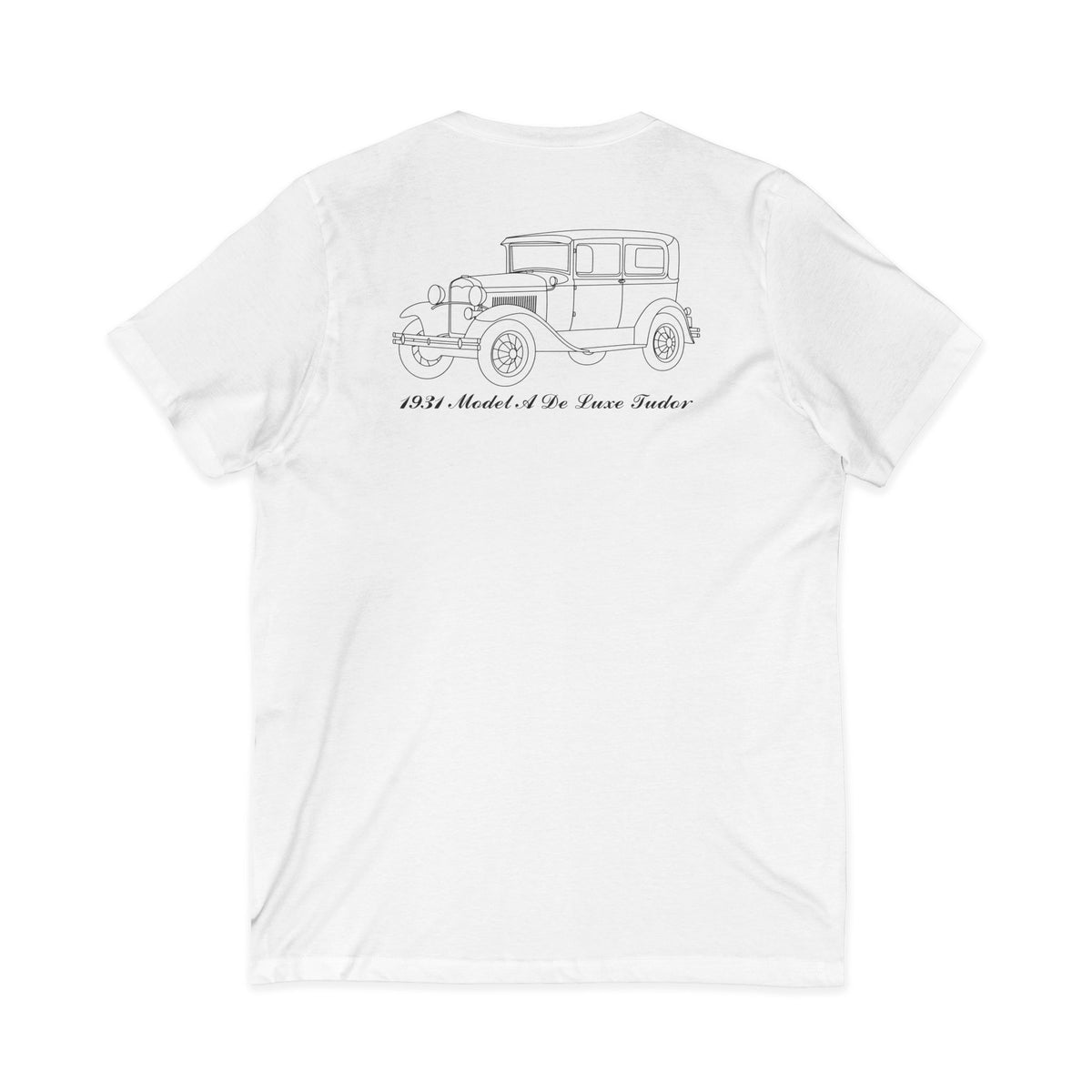 1931 De Luxe Tudor Women's V-Neck Shirt