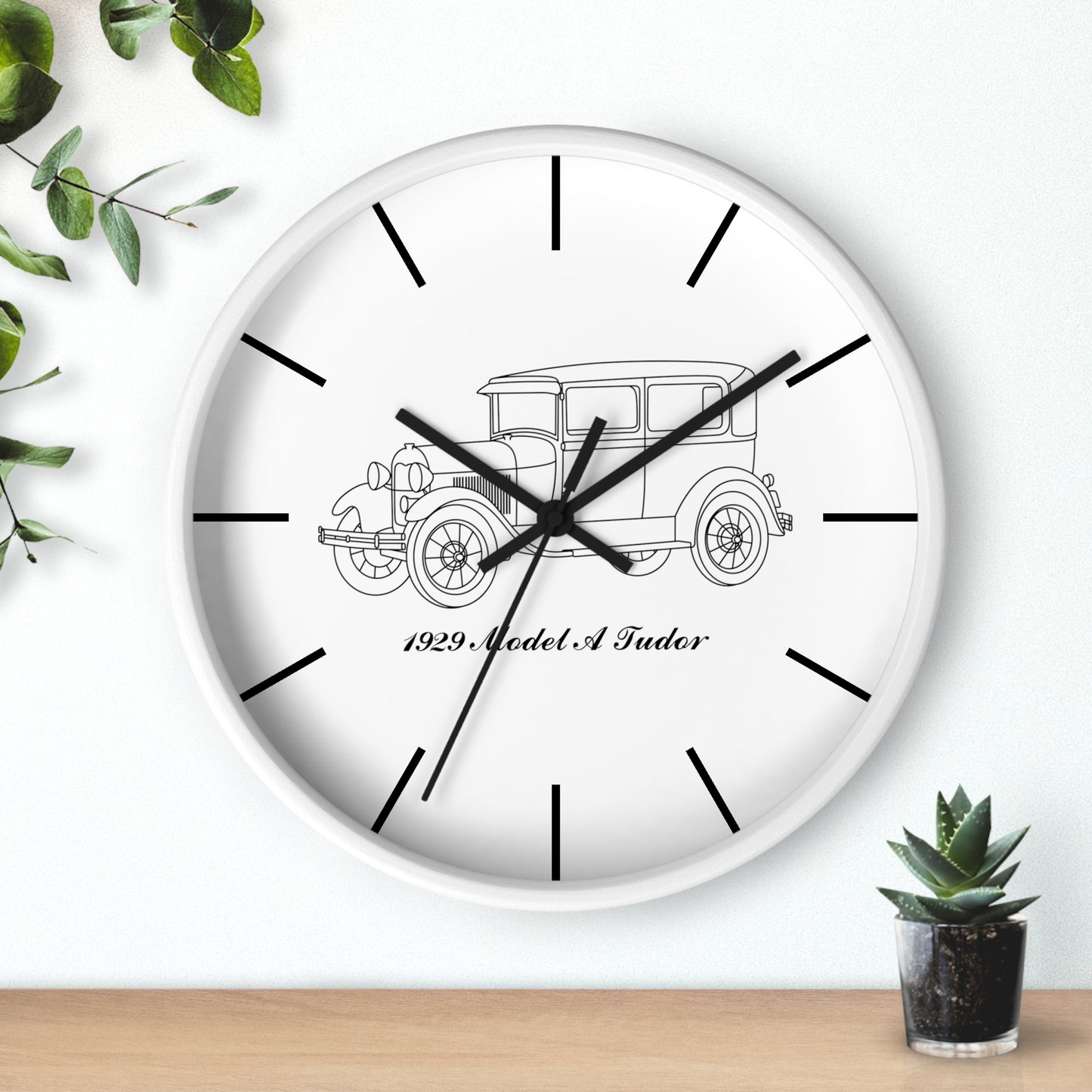 1929 Tudor Wall Clock