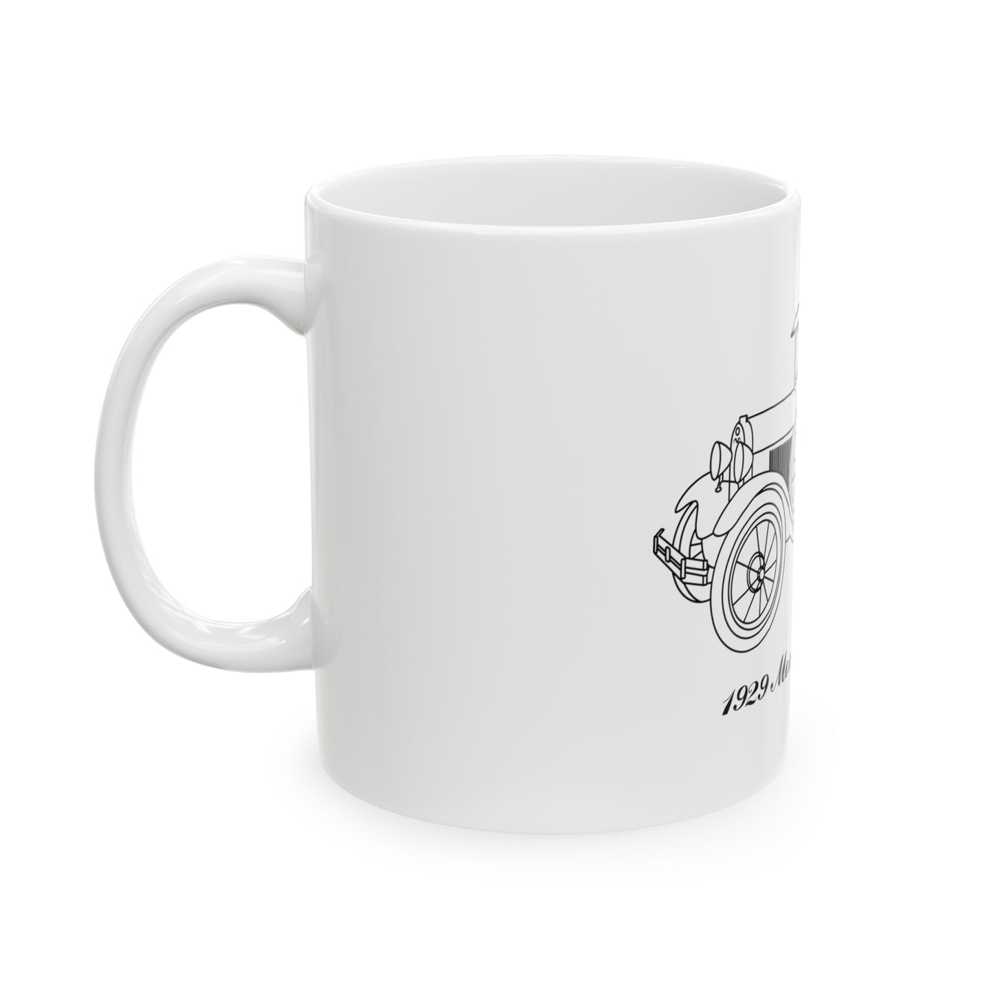 1929 Delivery White Mug