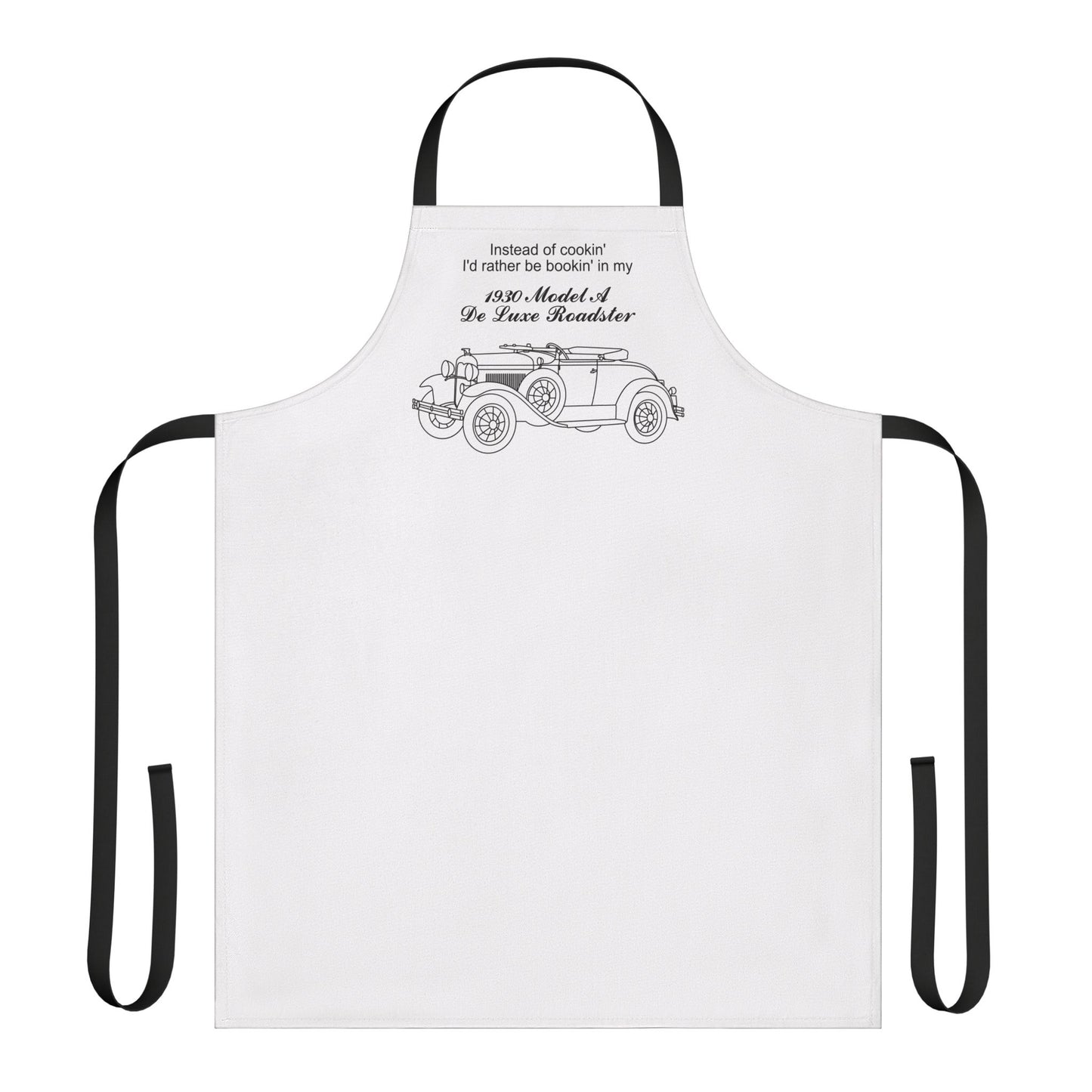1930 De Luxe Roadster Cookin' Apron