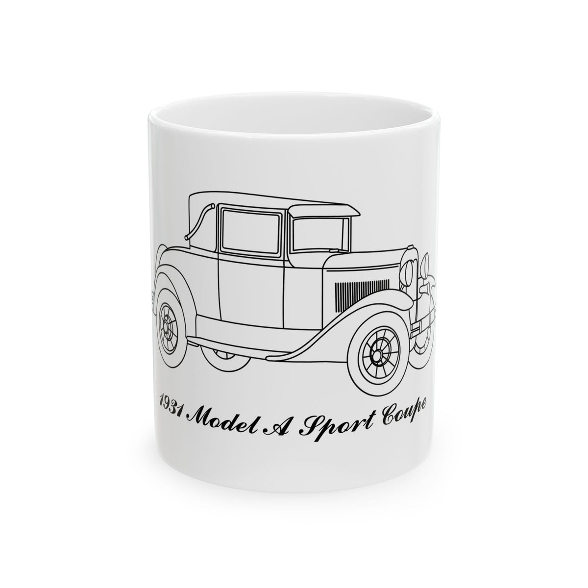 1931 Sport Coupe White Mug