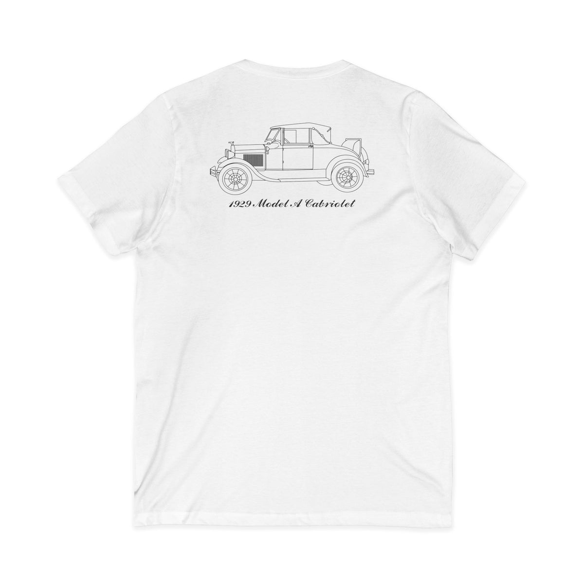 1929 Cabriolet Women's V-Neck Shirt