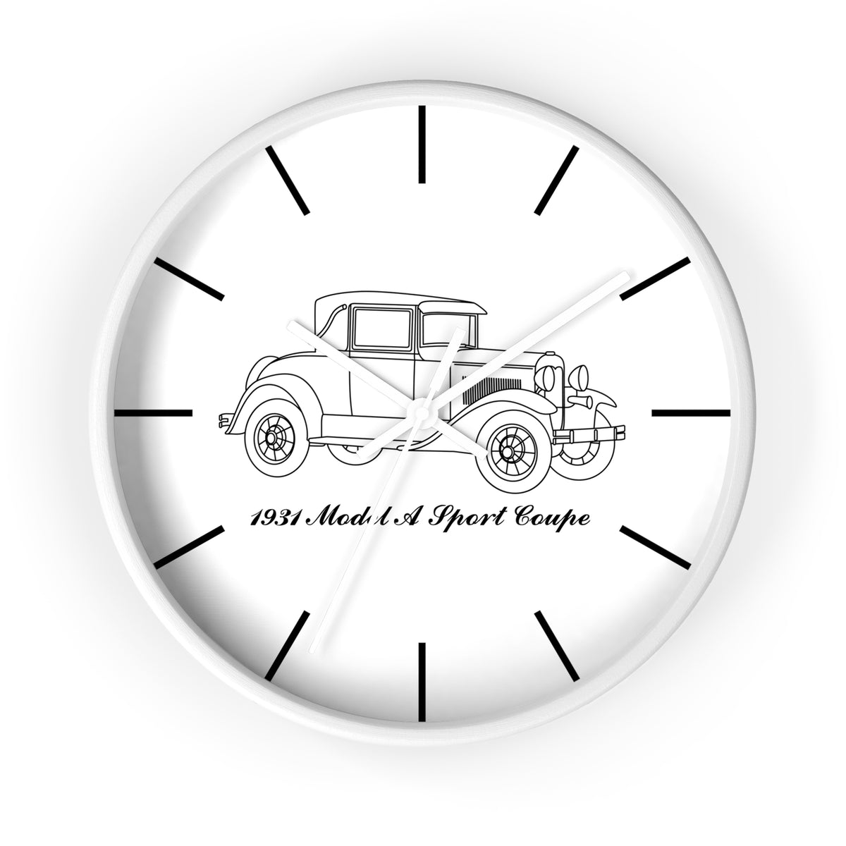 1931 Sport Coupe Wall Clock
