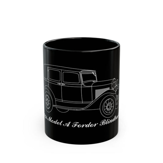 1931 Fordor Blindback Black Mug