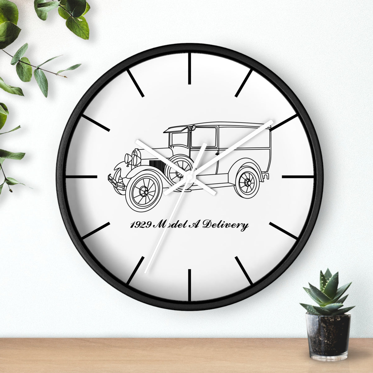 1929 Delivery Wall Clock