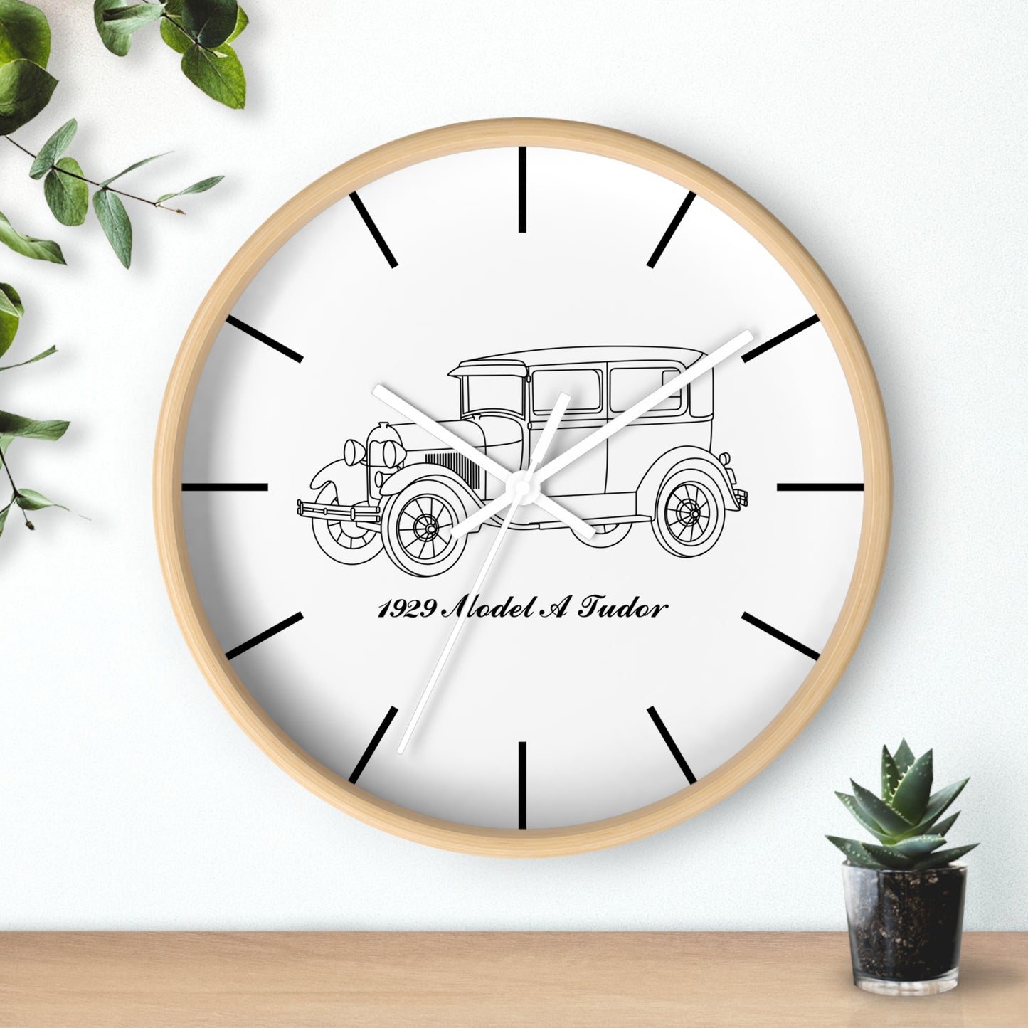 1929 Tudor Wall Clock