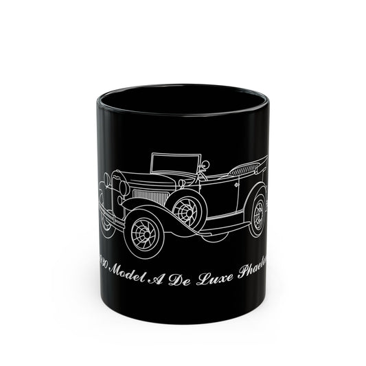 1930 De Luxe Phaeton Black Mug