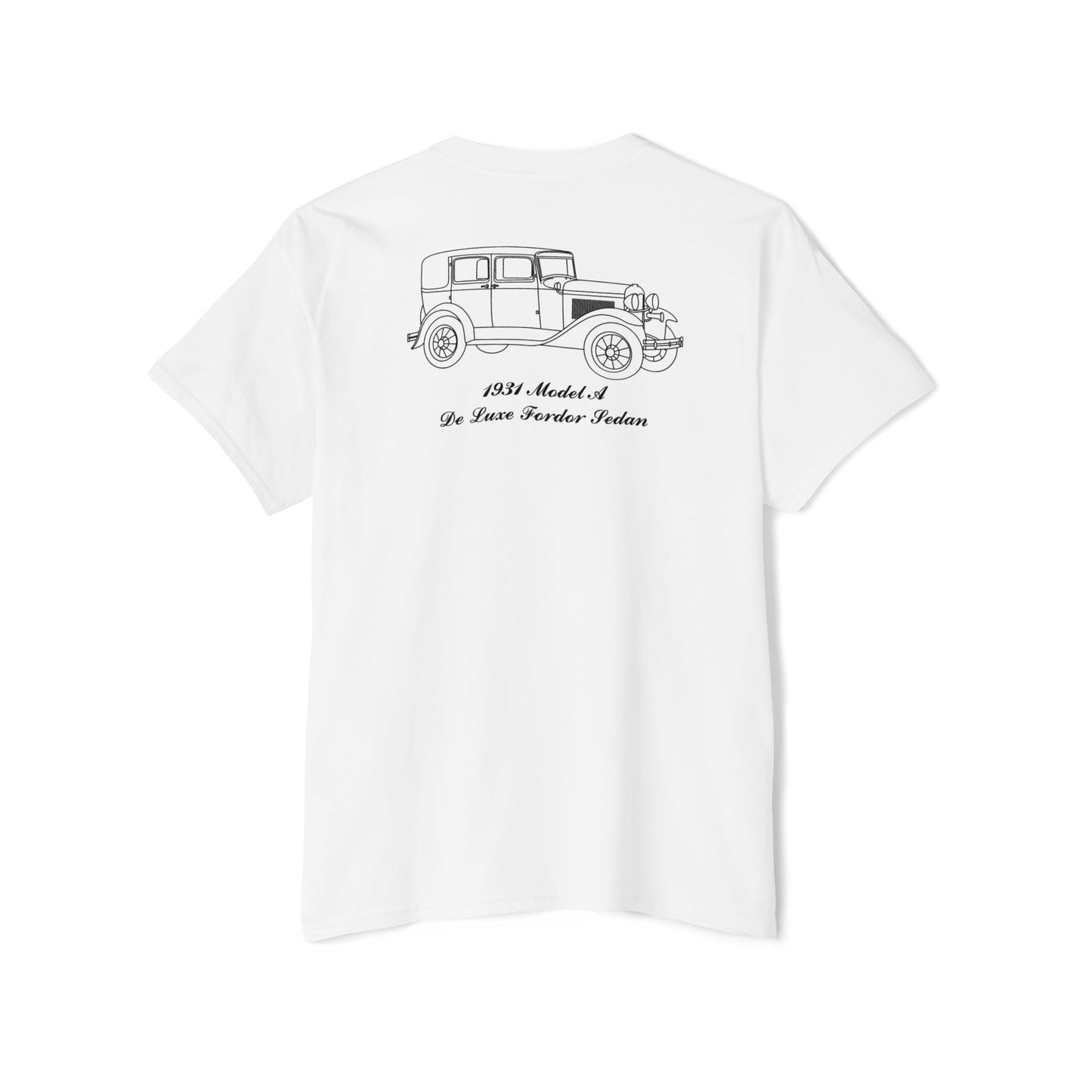 1931 De Luxe Fordor Sedan Pocket T-Shirt