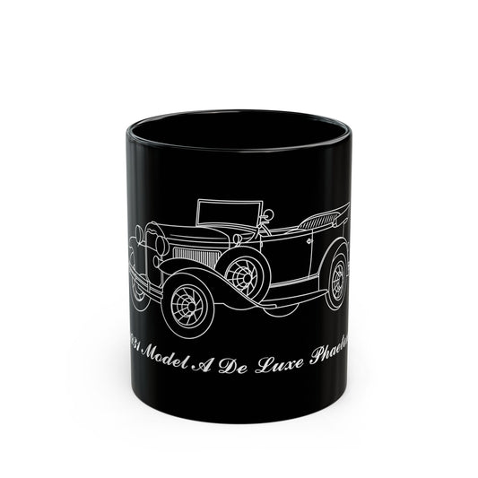 1931 De Luxe Phaeton Black Mug