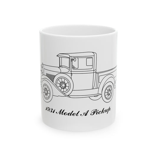 1931 Pickup White Mug