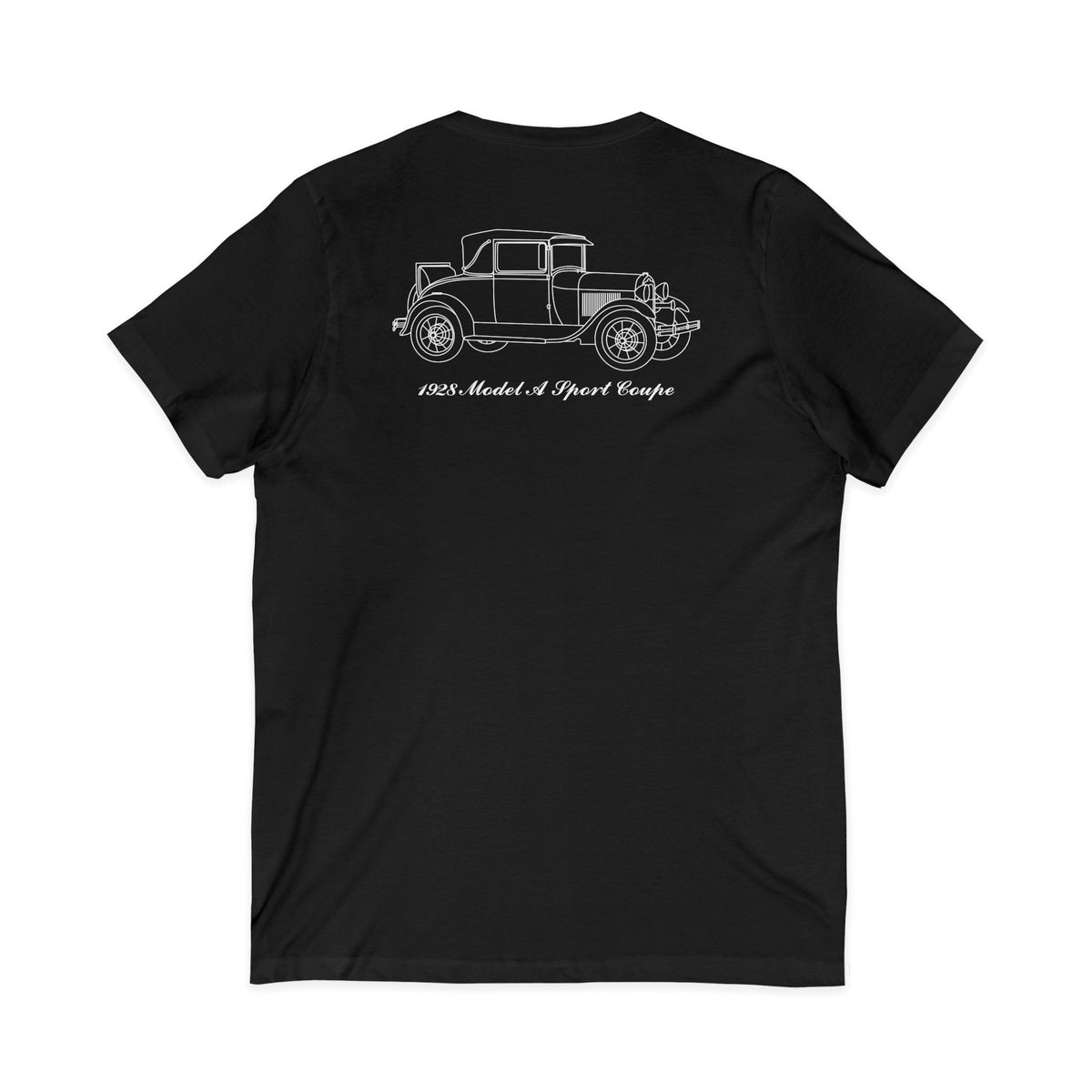 1928 Sport Coupe Women's V-Neck Shirt