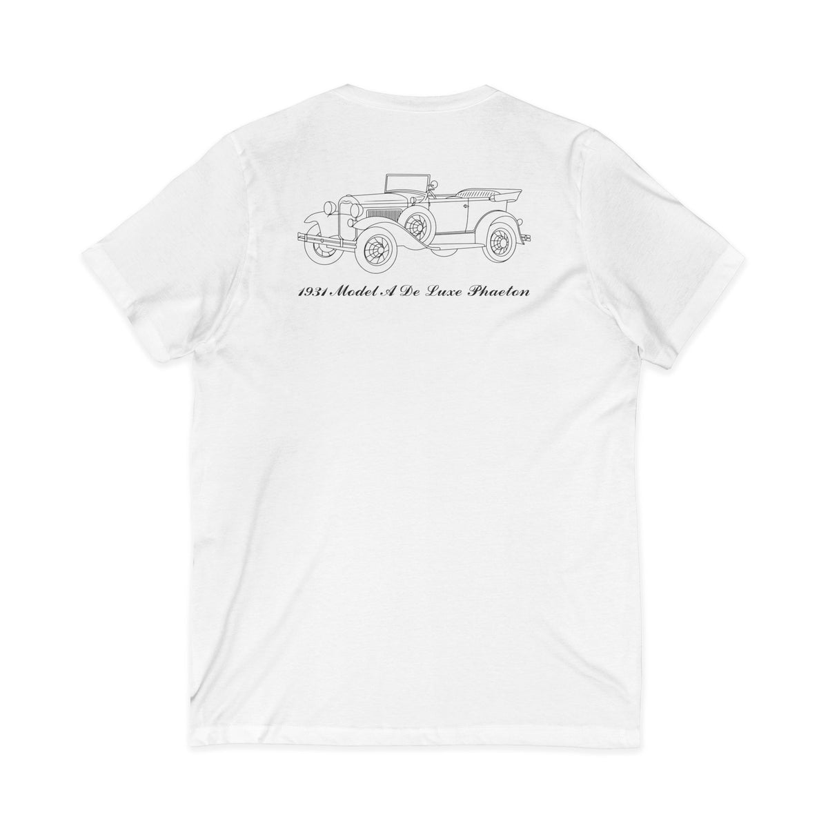 1931 De Luxe Phaeton Women's V-Neck Shirt