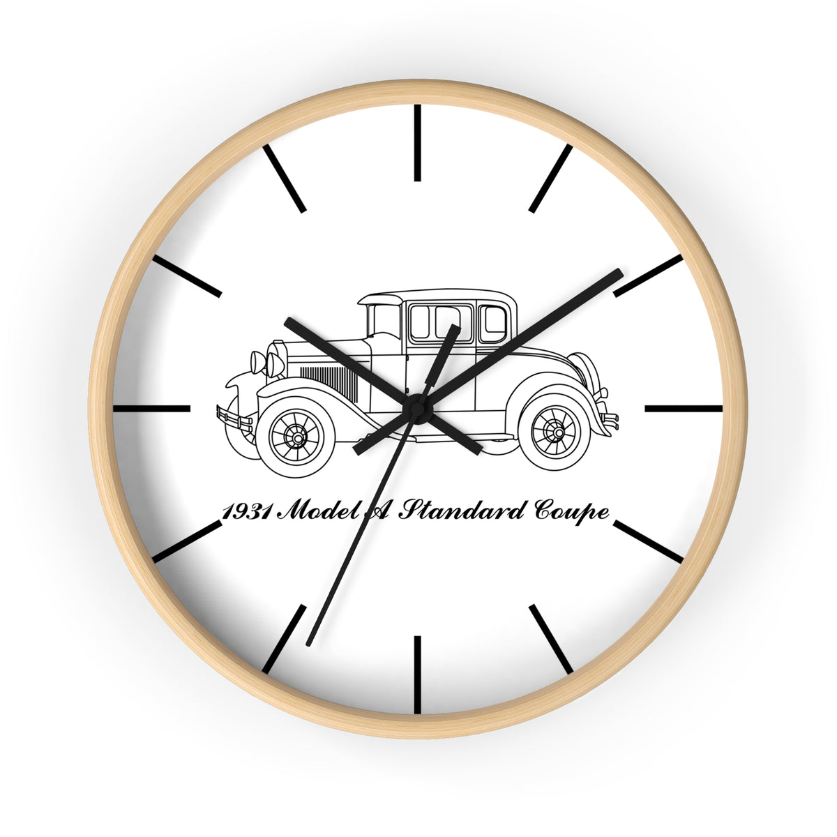 1931 Standard Coupe Wall Clock