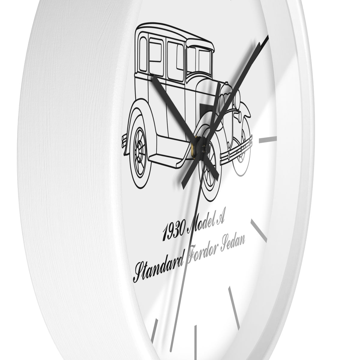 1930 Standard Fordor Sedan Wall Clock