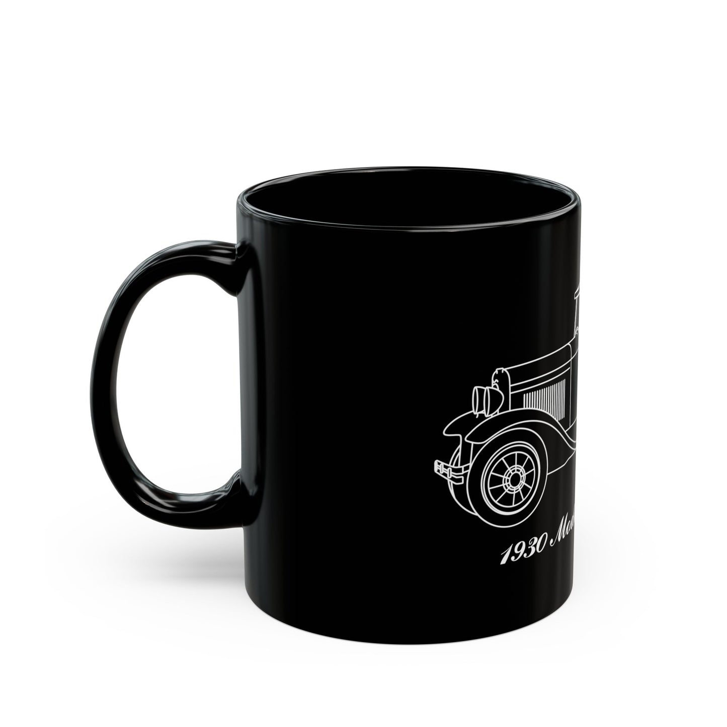 1930 Phaeton Black Mug
