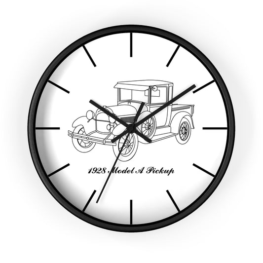 1928 Pickup Wall Clock