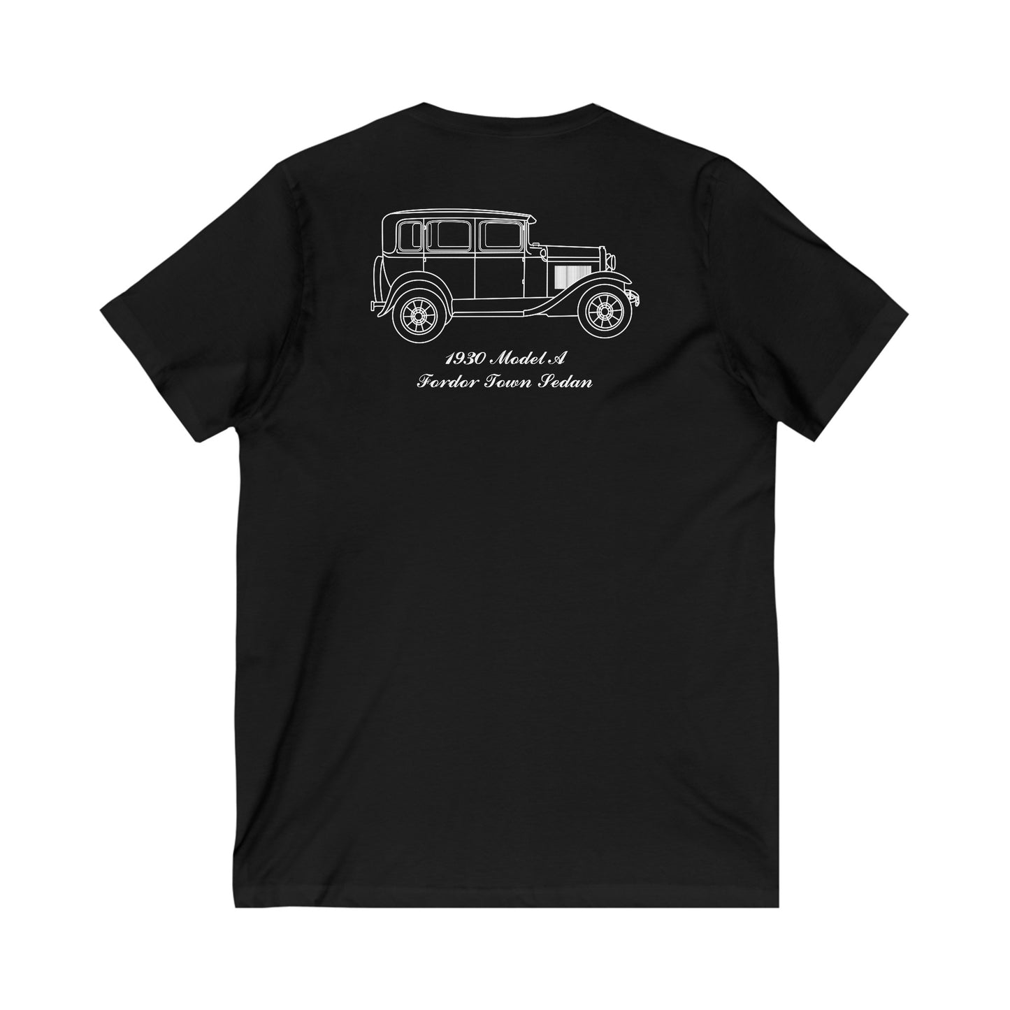 1930 Fordor Town Sedan Women's V-Neck Shirt