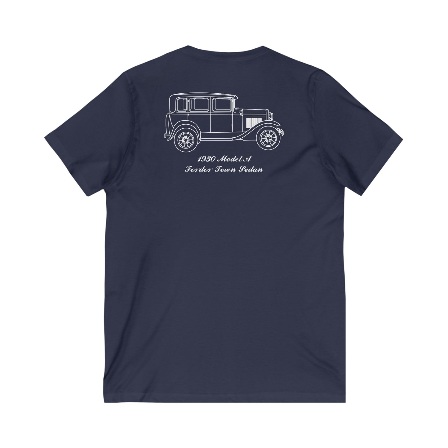 1930 Fordor Town Sedan Women's V-Neck Shirt