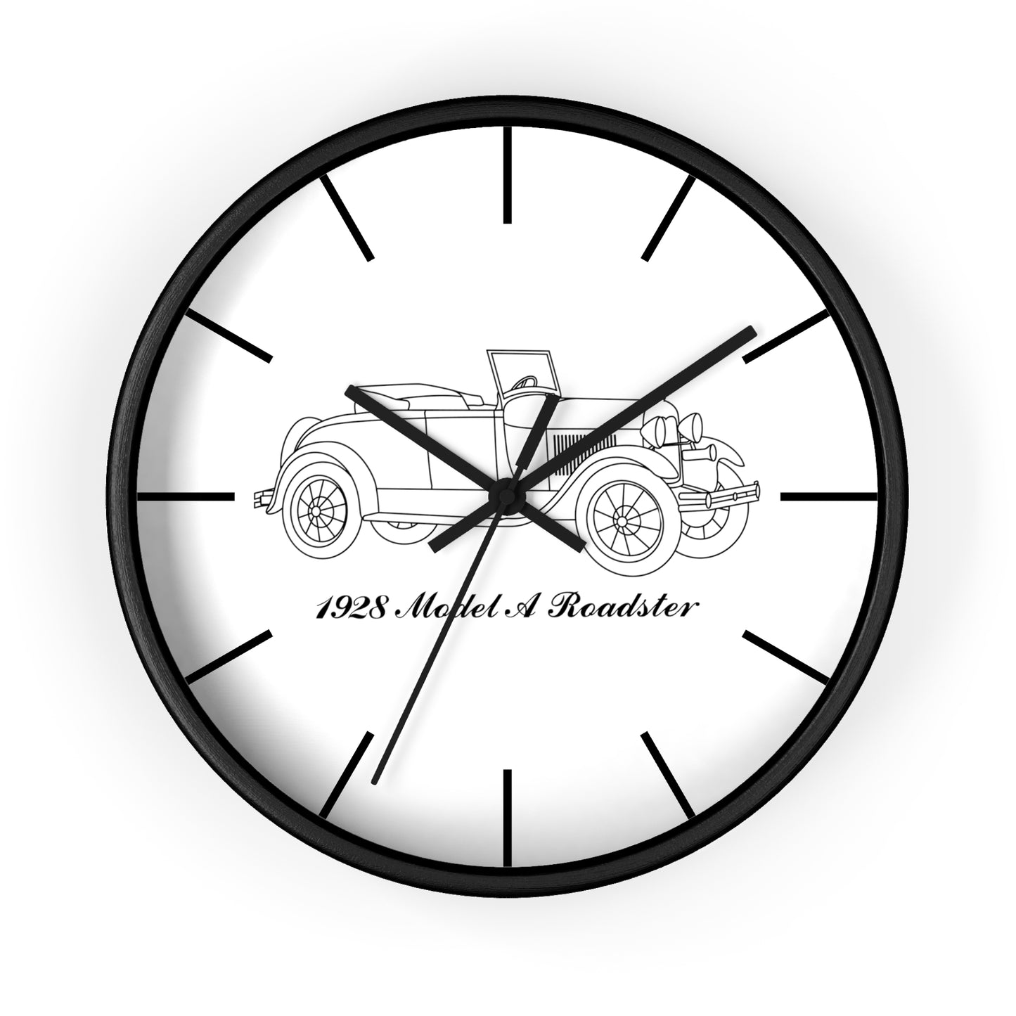 1928 Roadster Wall Clock