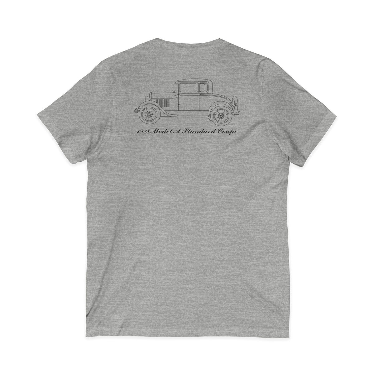 1928 Standard Coupe Women's V-Neck Shirt