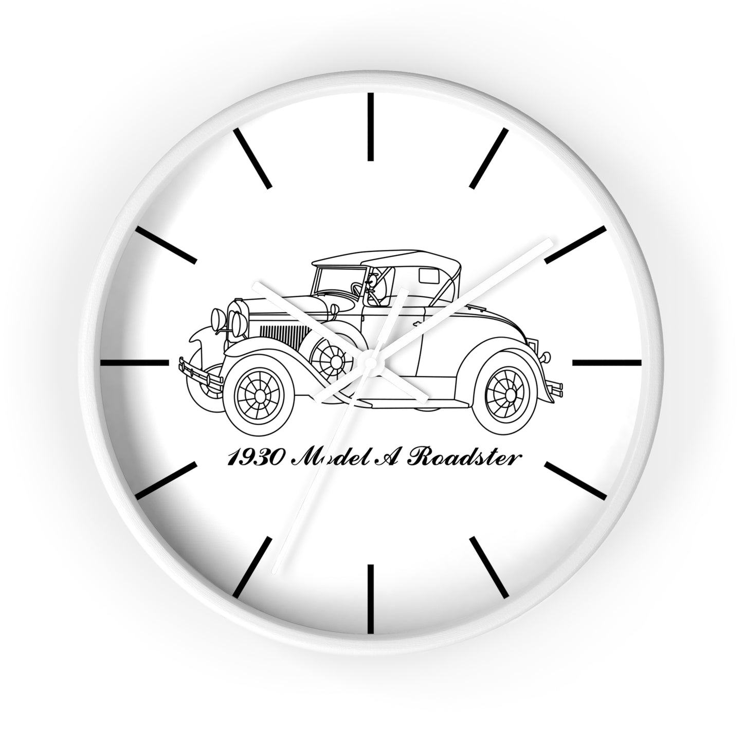 1930 Roadster Wall Clock