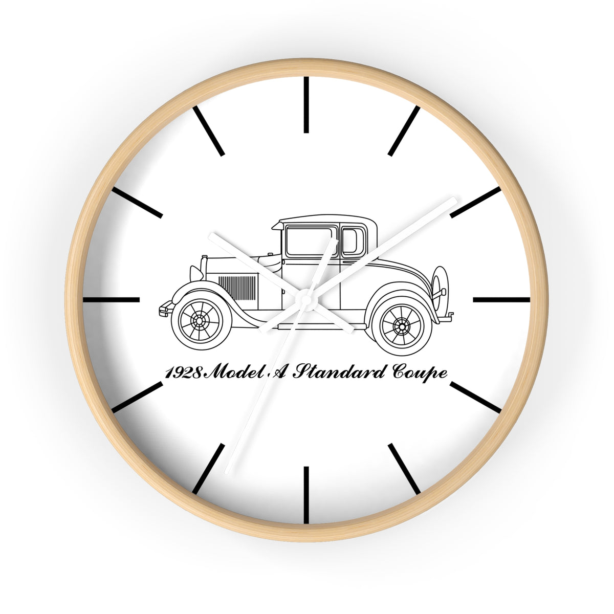 1928 Standard Coupe Wall Clock